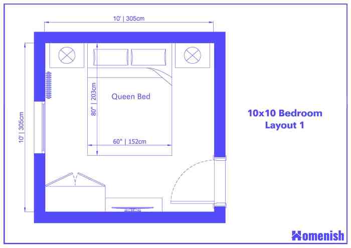 10x10 bedroom design ideas