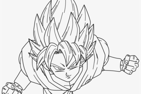 Coloring pages dragon ball z