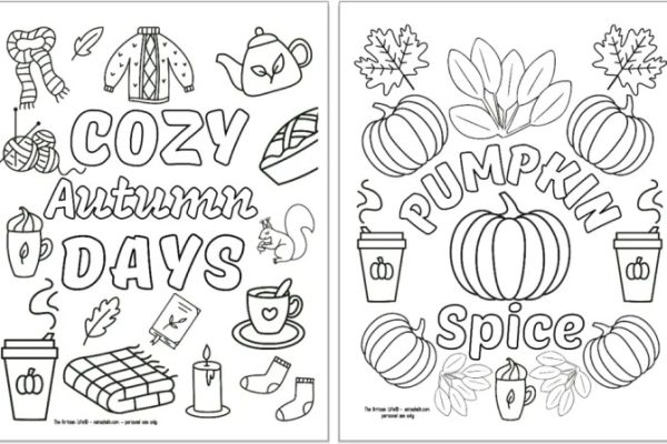 Fall coloring pages crayola printable color print getcolorings tech high