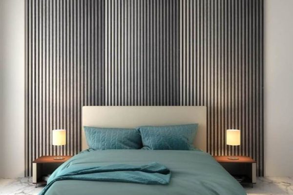 Back wall design for bedroom