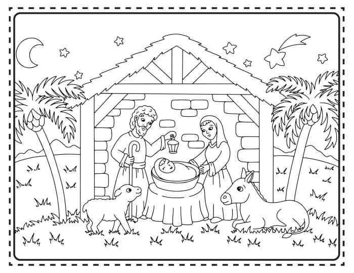 Christmas coloring pages free kids