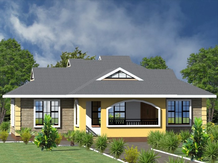 Modern 3 bedroom house design