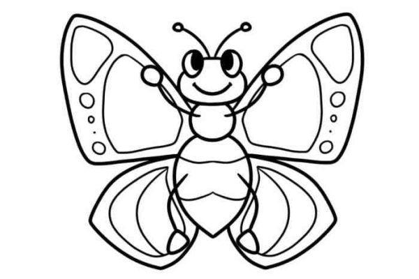 Simple coloring pages for kids free