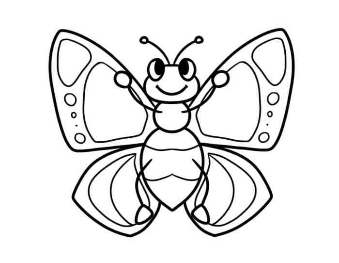 Simple coloring pages for kids free