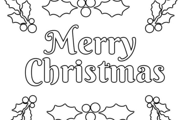 Kids coloring pages christmas