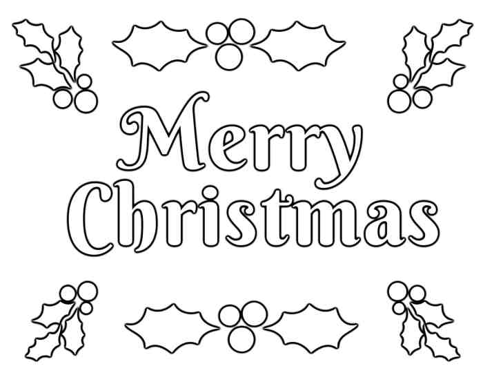 Kids coloring pages christmas