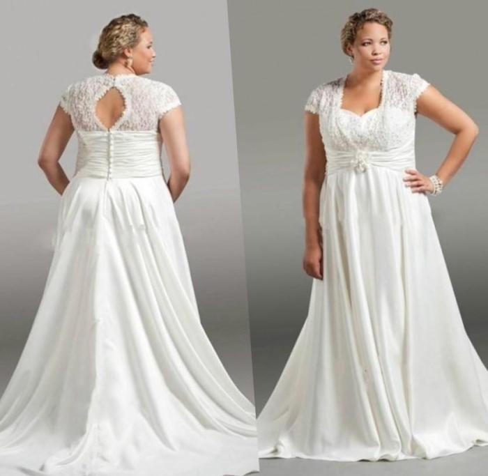 Line wedding plus size gown stunning modes nz