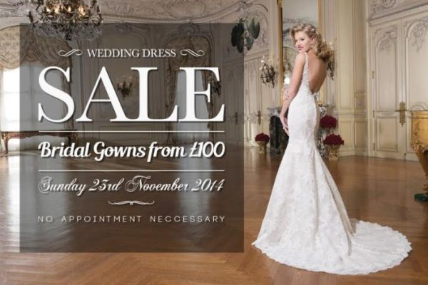 What is a sample sale for wedding dresses