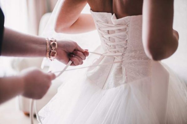 Affordable wedding dress alterations near me