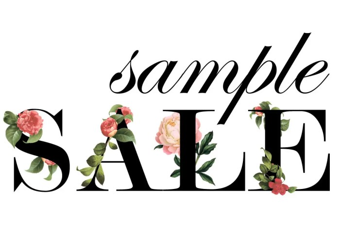 What is a sample sale for wedding dresses