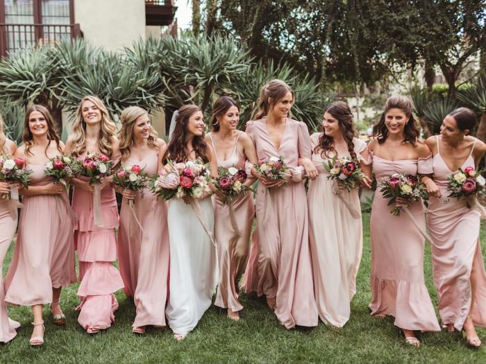 Dresses mismatched bridesmaid franzosa julia different reasons love