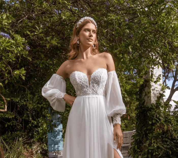 Winter wedding dresses with sleeves