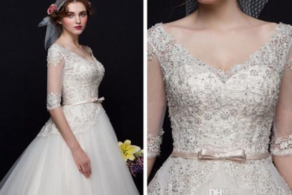 Winter wedding dresses with sleeves